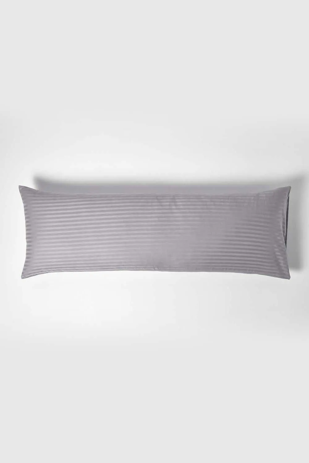 Homescapes Egyptian Cotton Ultrasoft Body Pillowcase 330 TC in Grey 1