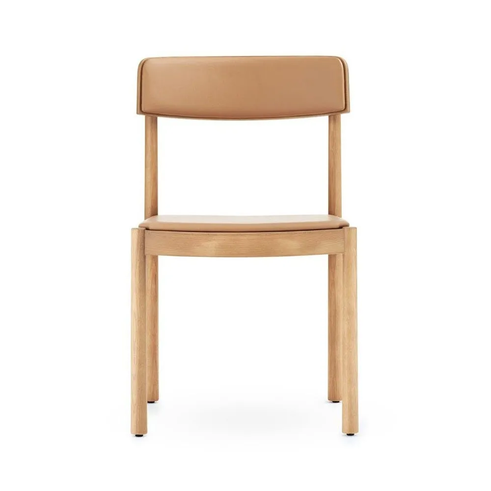 Normann Copenhagen Timb Dining Chair Ultra Leather Camel 2