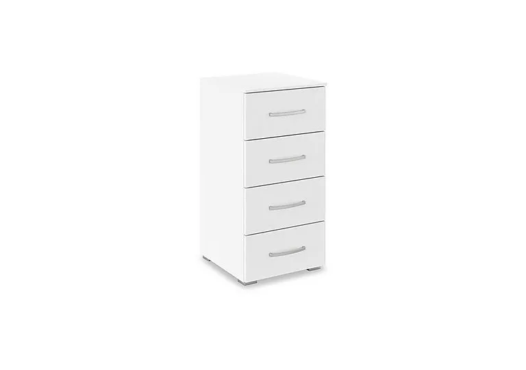 Impulse 40cm 4 Drawer Décor Chest - Alpine White