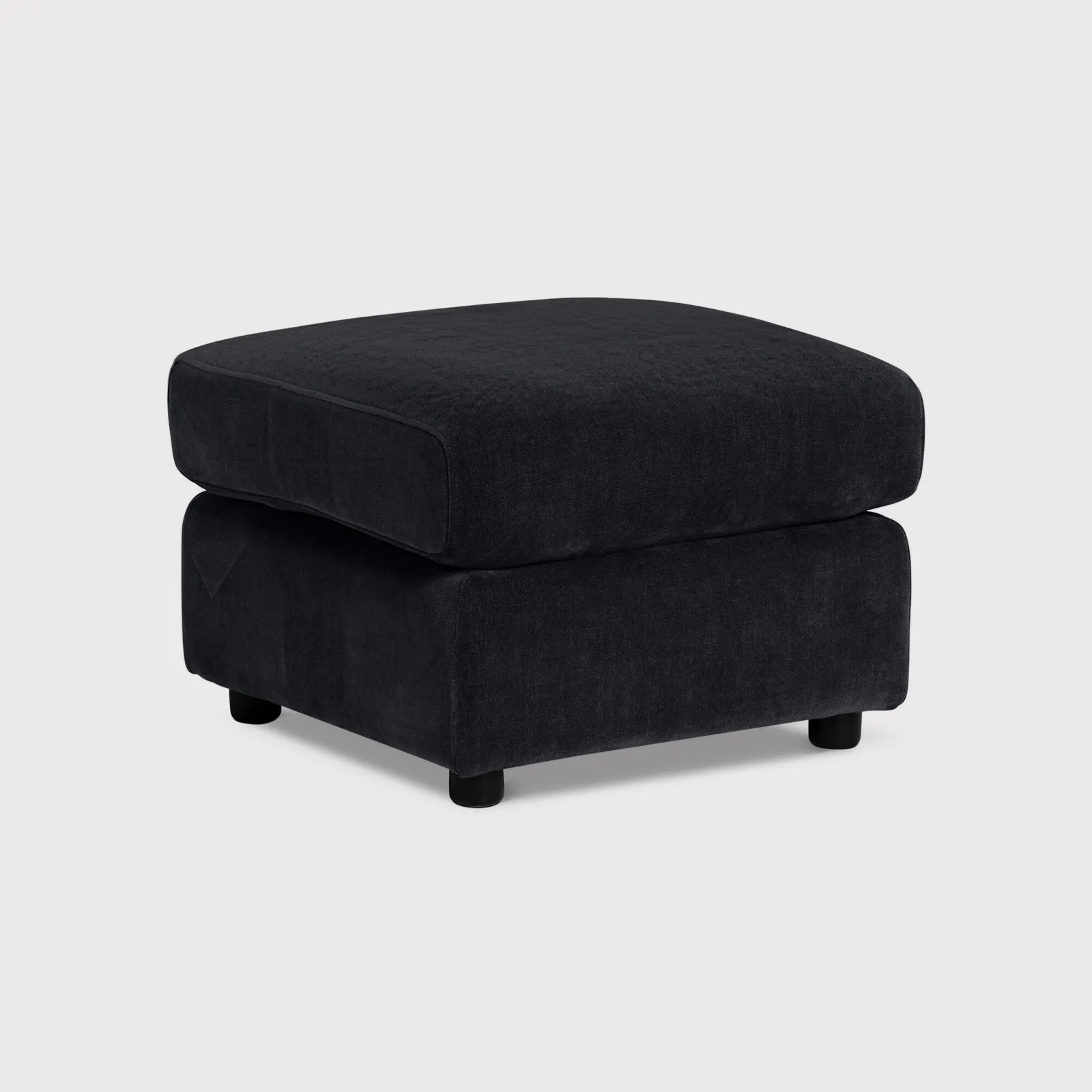 Montgomery Footstool, Navy Fabric | Barker & Stonehouse 1