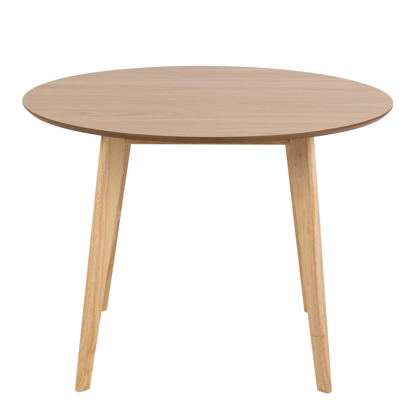 Furniture To Go Roxby Round Dining Table in Oak 105x76cm in Light Oak 2