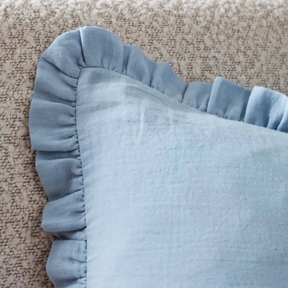 Frilled Gauze Square Cushion 2