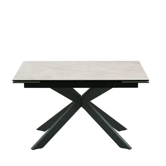Indus Valley Athena Ceramic Extending Dining Table 3