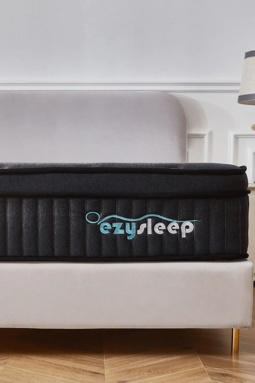 Ezysleep 30cm Onyx Spring Foam Hybrid Mattress - 5 Year Guarantee in Black 5