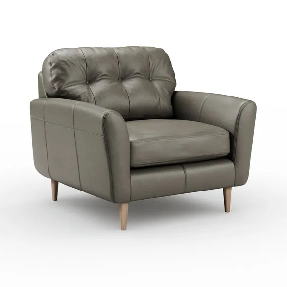 Sven Classic Leather Snuggle Chair 6