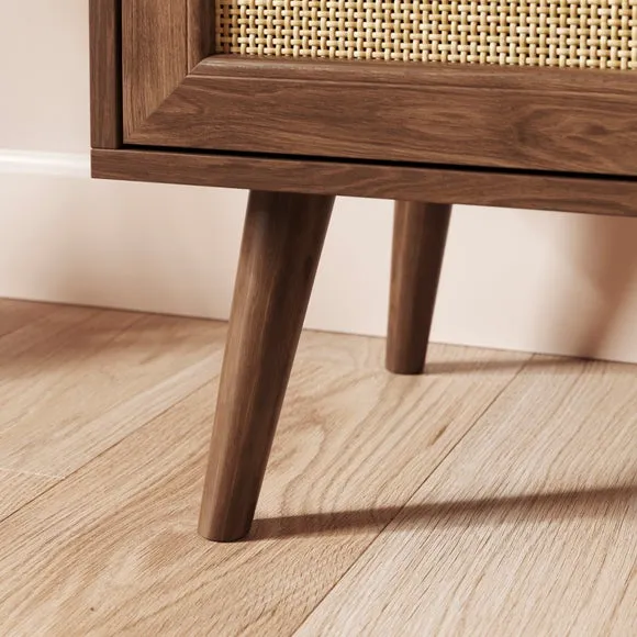 Jordyn 5 Drawer Chest, Mango Wood Effect 5