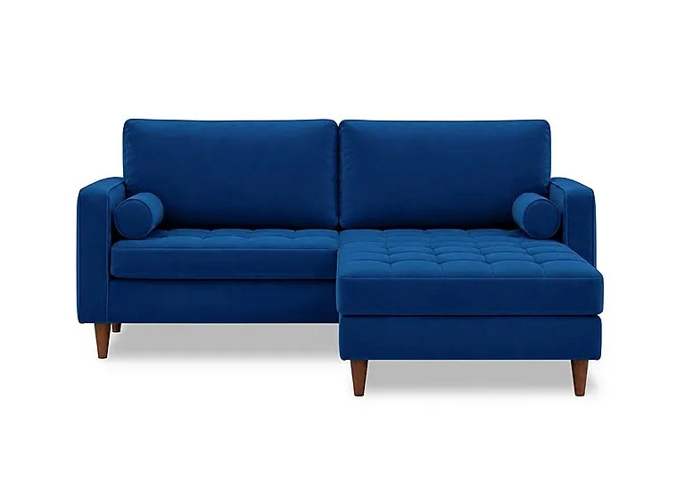 Sullivan 3 Seater Fabric Sofa with Reversible Chaise End - Sofas and Armchairs - In Time for Christmas