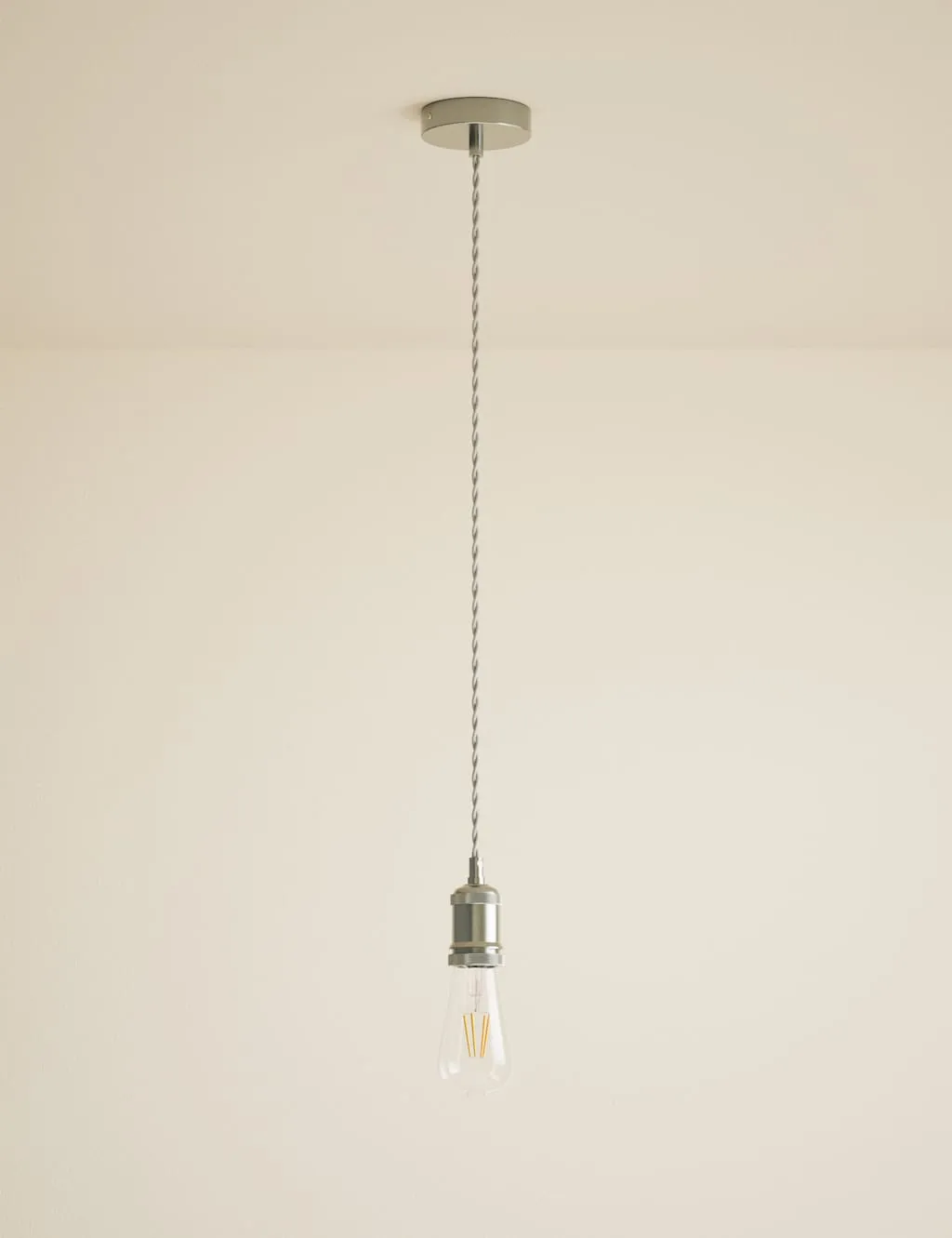 M&S Twisted Chain Lighting Cable Kit Silver