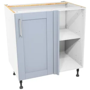 Wickes Ohio Hazy BlueCorner Base Unit - 800mm