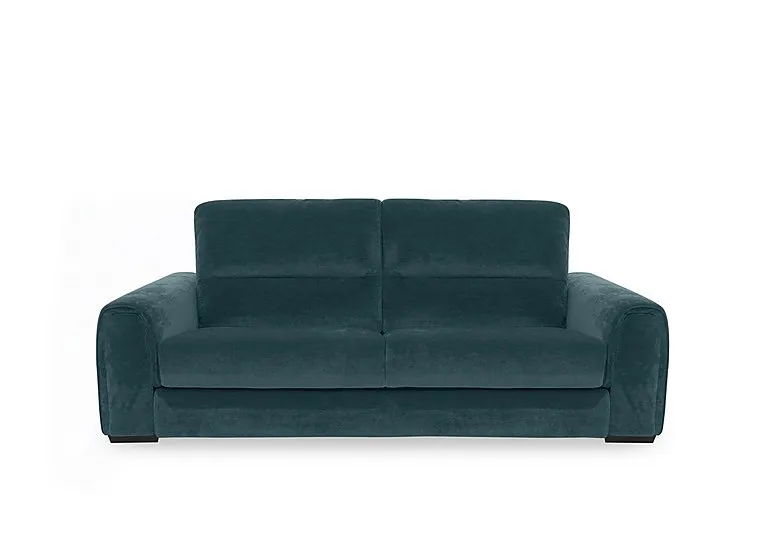 Flex Fabric 3 Seater Sofa - Peacock