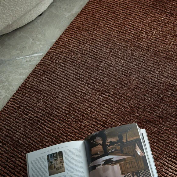 Novah Luxury Ribbed Texture Rug 6