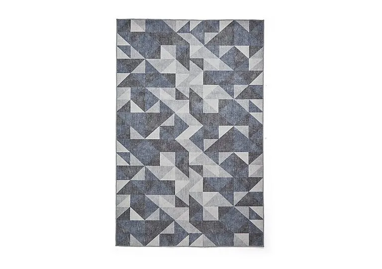 Veya Washable Rug - 61cm-x-120cm - Blue