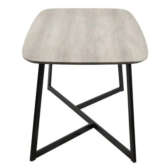 Pacific 4 Seater Ukiah Dining Table, Wood Effect 3