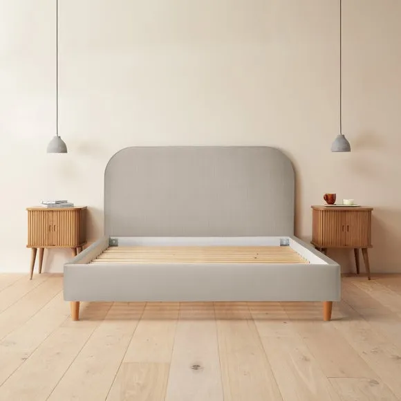 Silentnight Fara Bed Frame, Woven Fabric 3