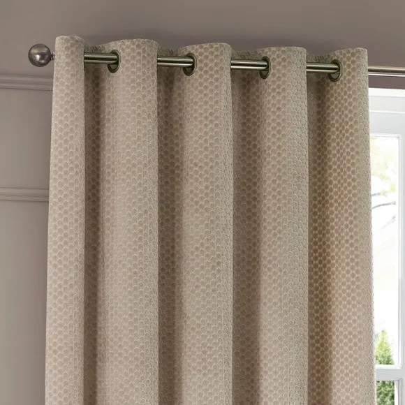 Paoletti Neptune Eyelet Curtains 1