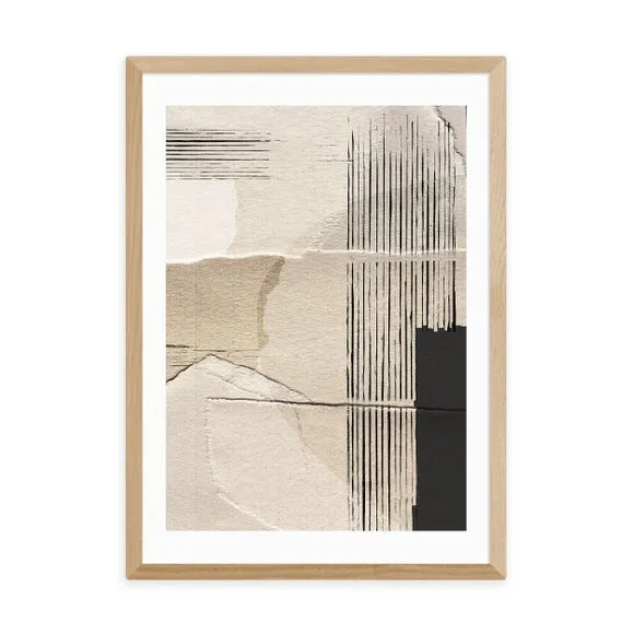 East End Prints Paper Abstract Print 2