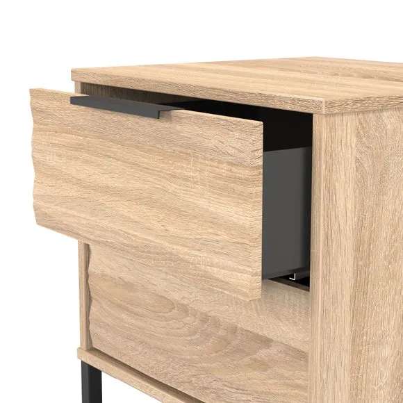 Tuxford 2 Drawer Bedside Table 6