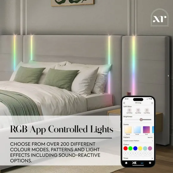XR Living Amelia Ottoman Hotel RGB Bed 3