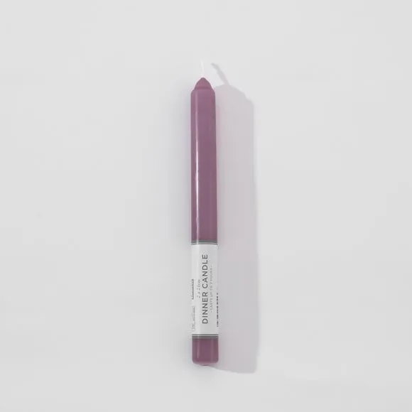 Unscented Single Taper Candle 3