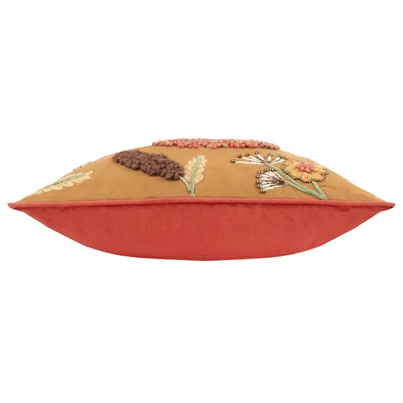 Mushroom Dell Square Cushion 4