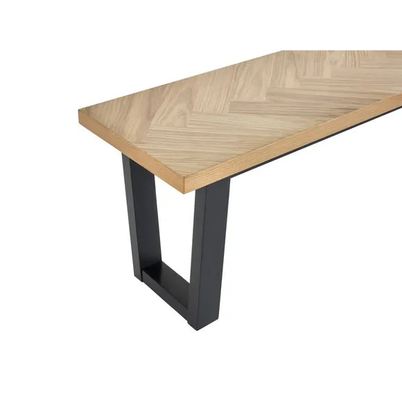 Hilton Dining Bench, Rubberwood 4