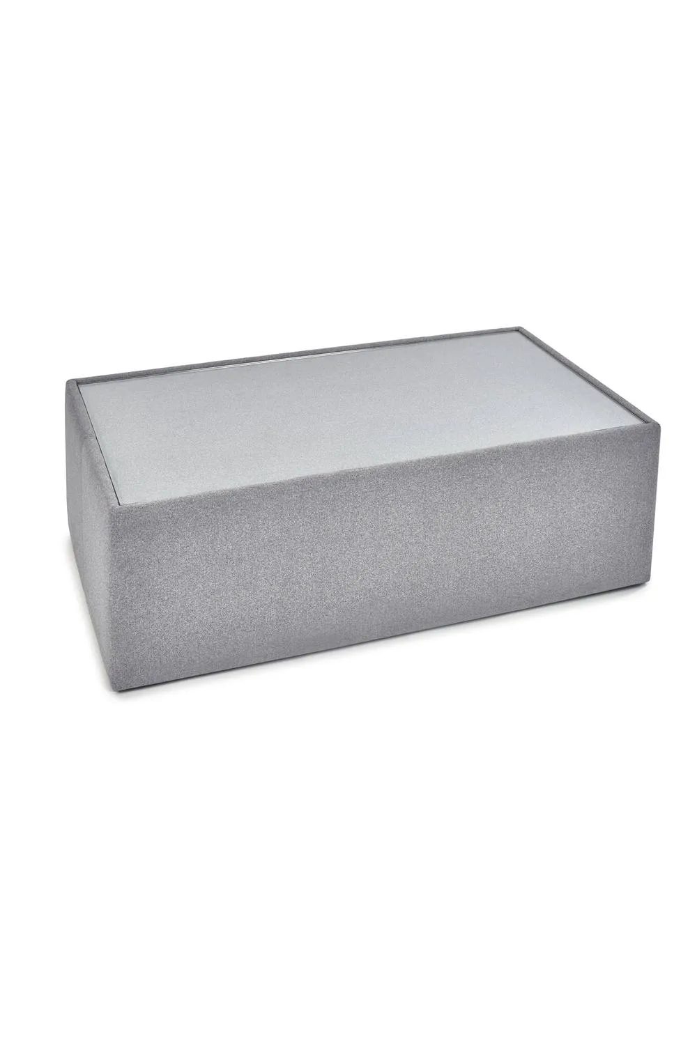 Julian Bowen Rohe Upholstered Coffee Table in Grey 4