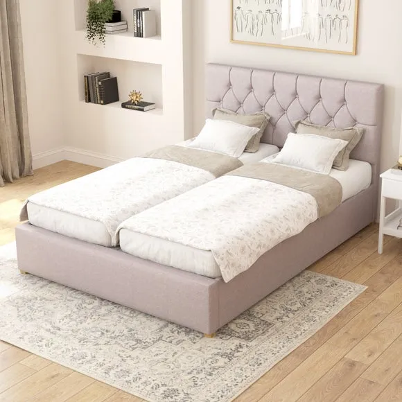 Olivier Eire Linen Adjustable Bed 1