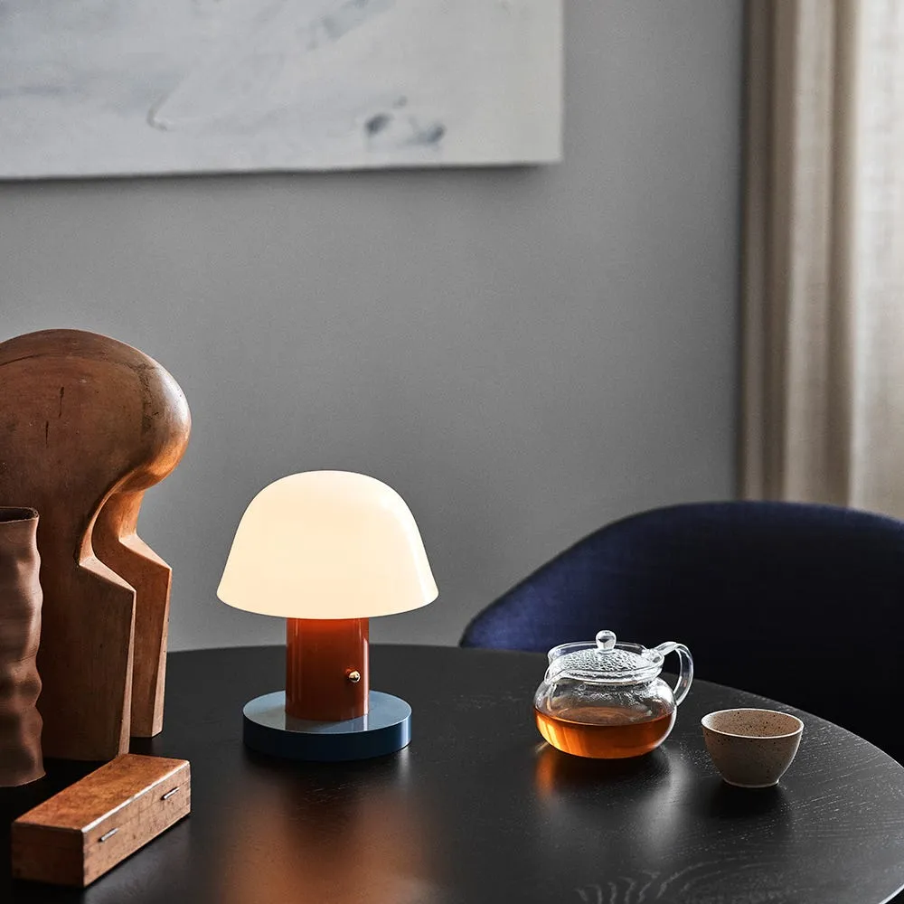 &Tradition Setago Portable Table Lamp JH27 Rust & Thunder 4
