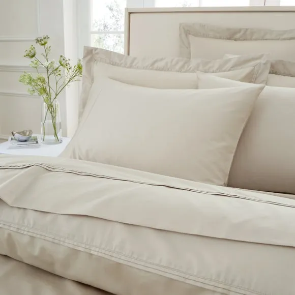 Dorma Luxurious & Silky 500 Thread Count 100% Cotton Sateen Flat Sheet 2