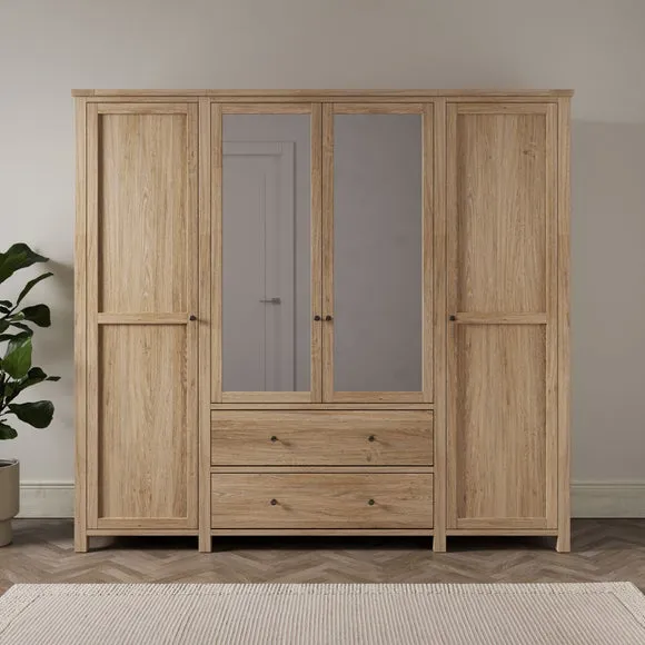 Olney 4 Door Wardrobe 1