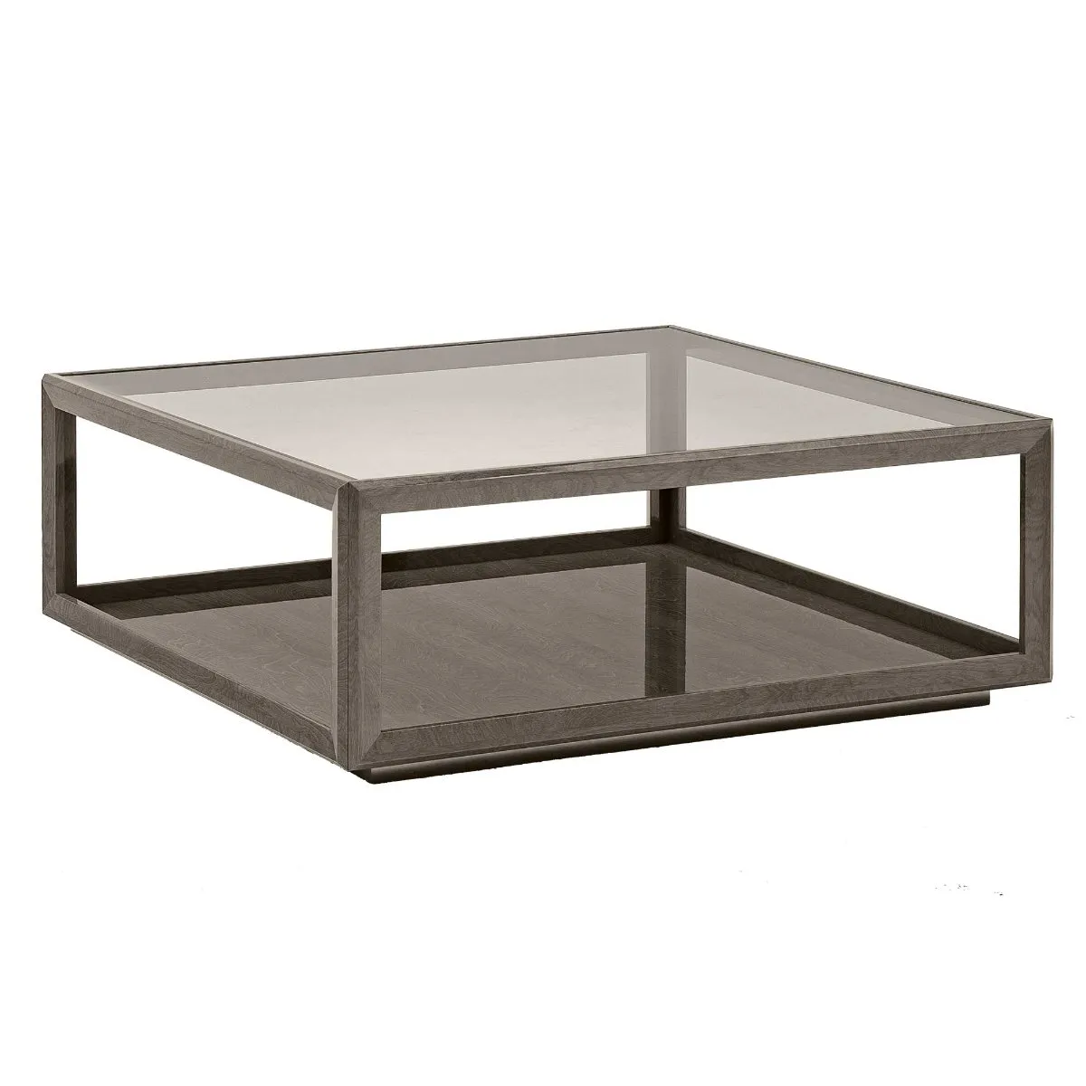 Vinci Square Coffee Table, Silver Birch