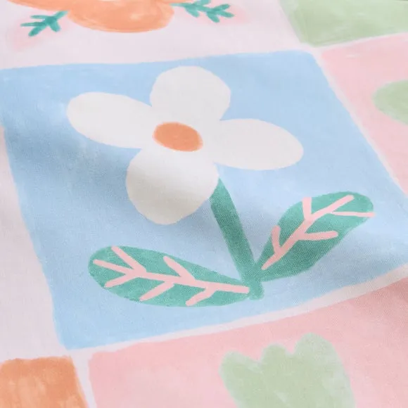 Patchwork Floral Polycotton Duvet Cover & Pillowcase Set 5