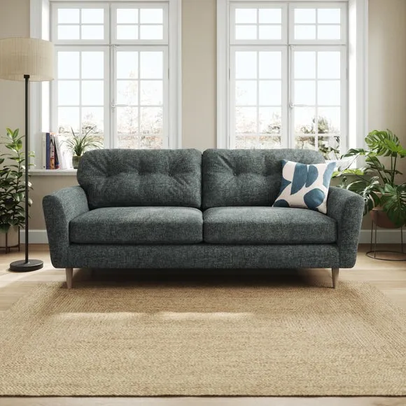 Sven Chunky Chenille 4 Seater Sofa 1