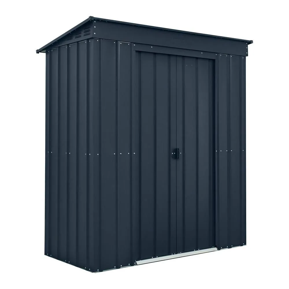 Mercia 6 x 3 Feet Globel Pent - Steel/Metal - Grey