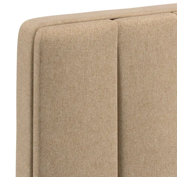 Luxury Tweed Vertical Stripe Headboard 4