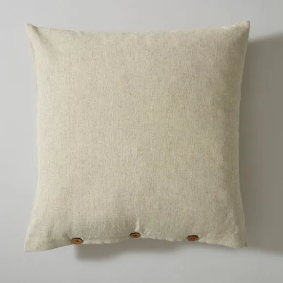 Cotton Linen Square Cushion Cover 3