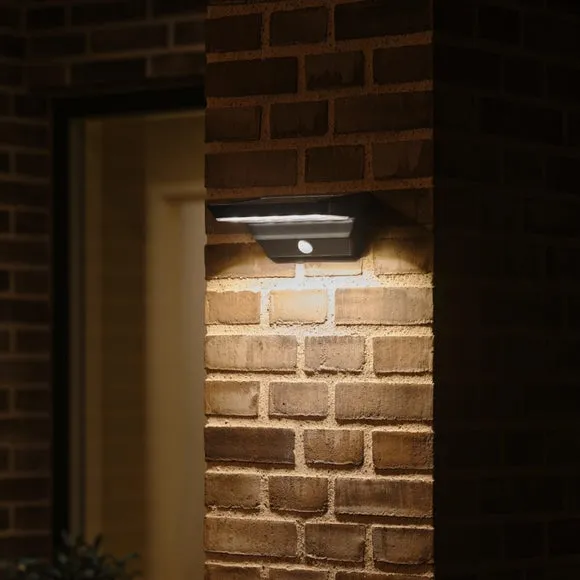 Agena Solar - Wall light - Black, Black
