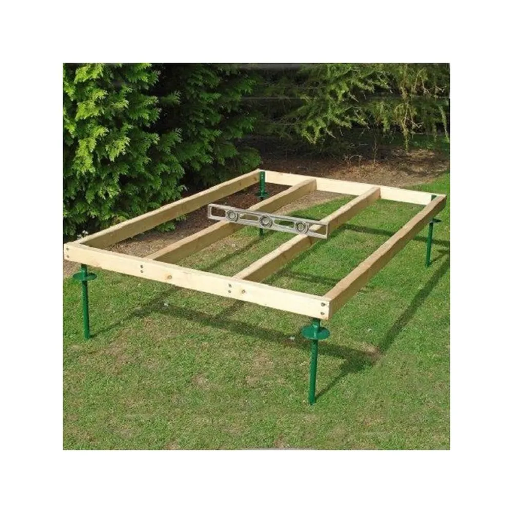 Shires 44 x 69 mm Pressure Treated Shed Base Approx 6 x 4 Feet in Brown