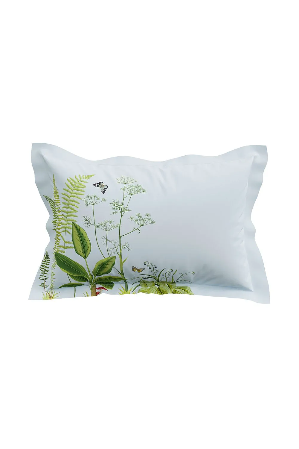 Sanderson 'Sycamore & Oak' Cotton Sateen Duvet Cover Set in Blue 3