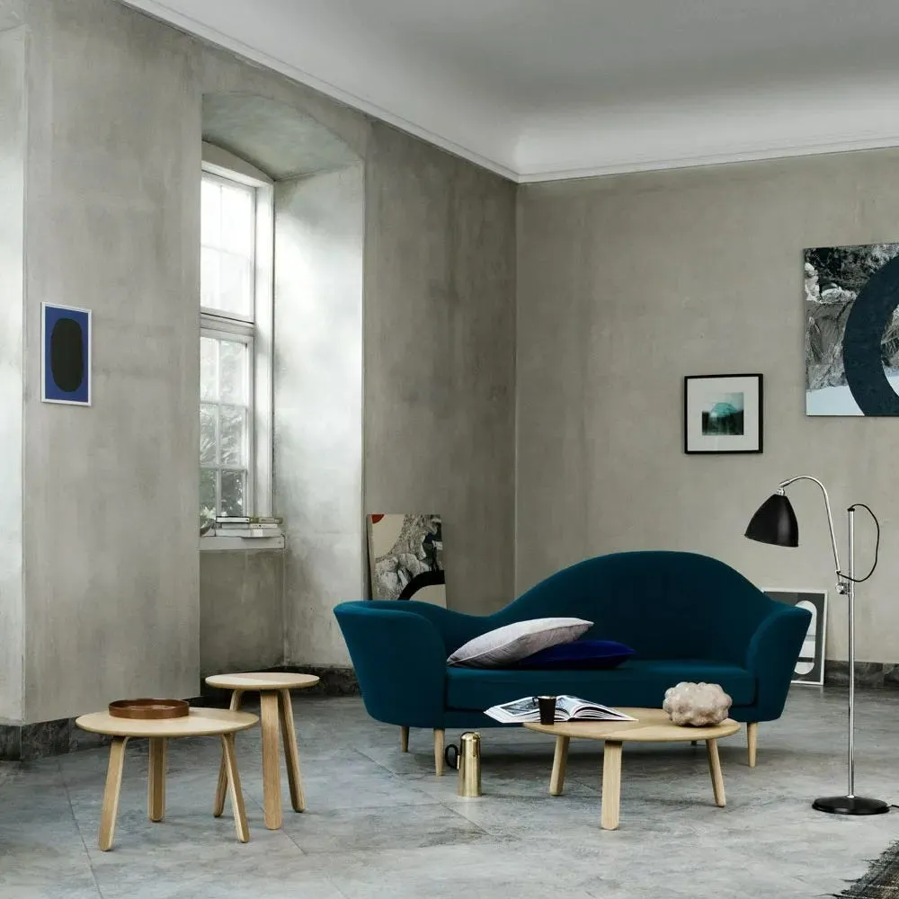 Gubi Bestlite BL3 Floor Lamp Chrome Base Chrome Shade 4
