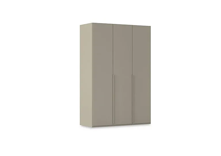 Haven 151cm 3 Door Hinged Wardrobe with Décor Doors
