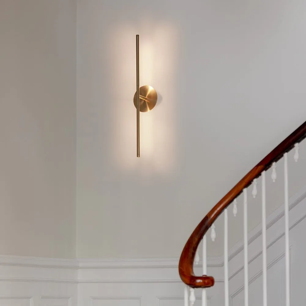 Umage Omni LED Wall Light Brass Short 4