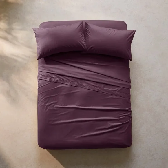 100% Egyptian Cotton 220 Thread Count Flat Sheet 1