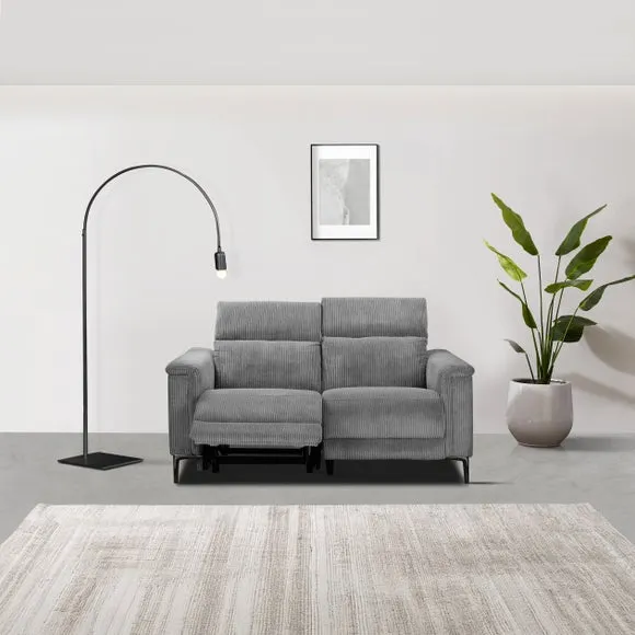 Lund Corduroy Power Recliner 2 Seater Sofa 3
