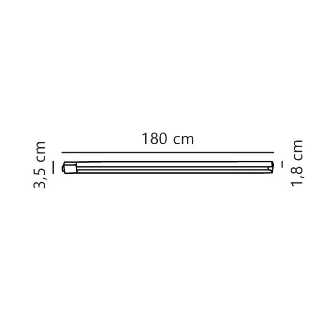 Nordlux Link Rail Accessory Black Metal 3