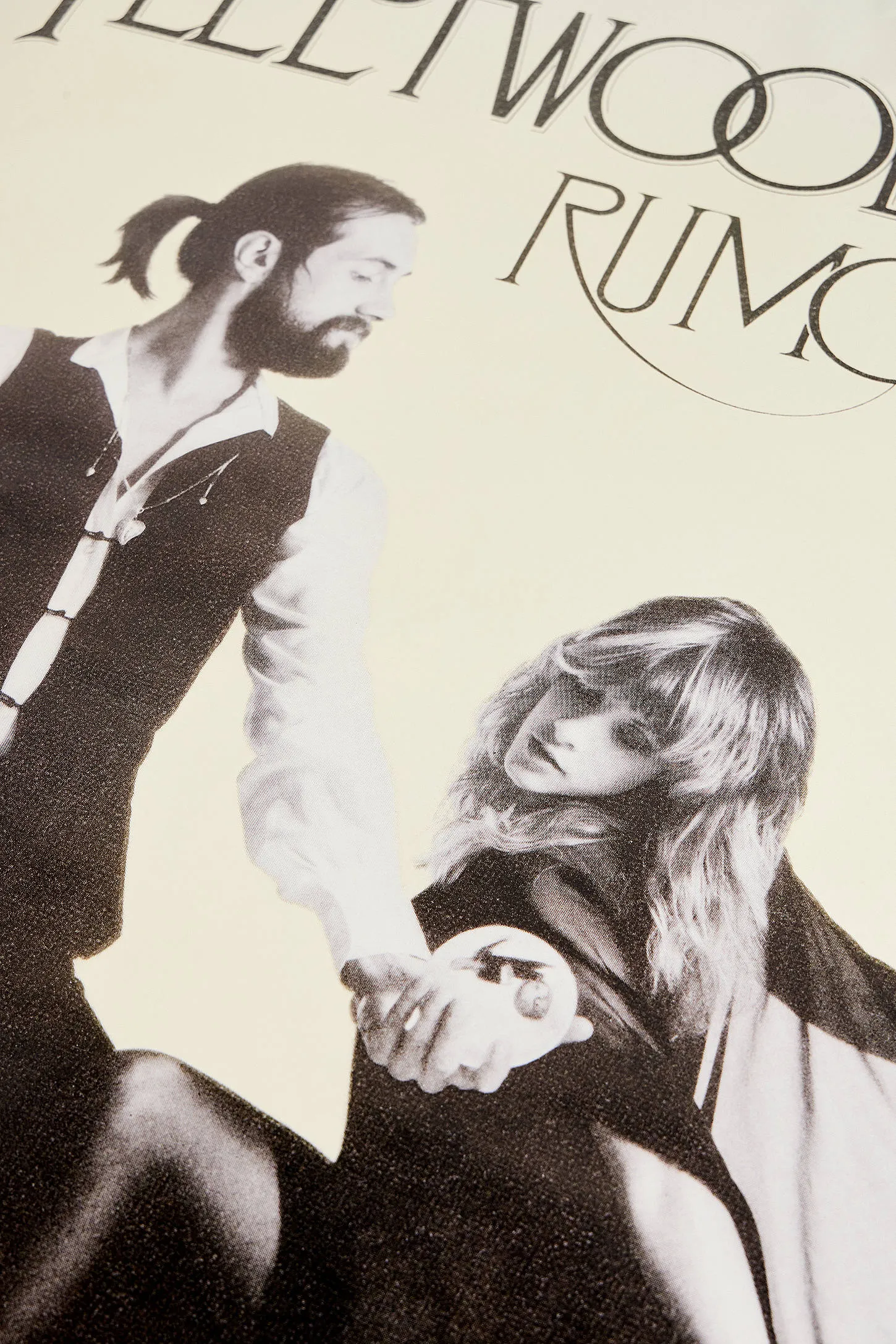 Fleetwood Mac 61x91cm Wall Art Print - Cream 2