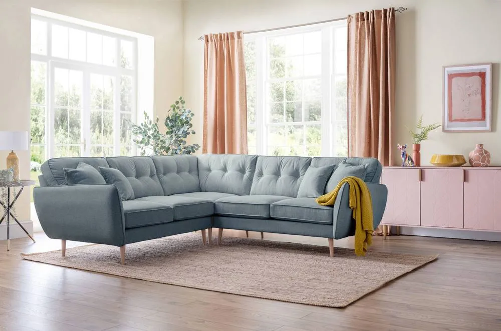 The Great Sofa Company Ailis 2 Corner 2 Faro Denim in Blue