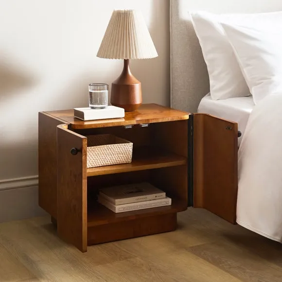 Seana 2 Door Bedside Table 2