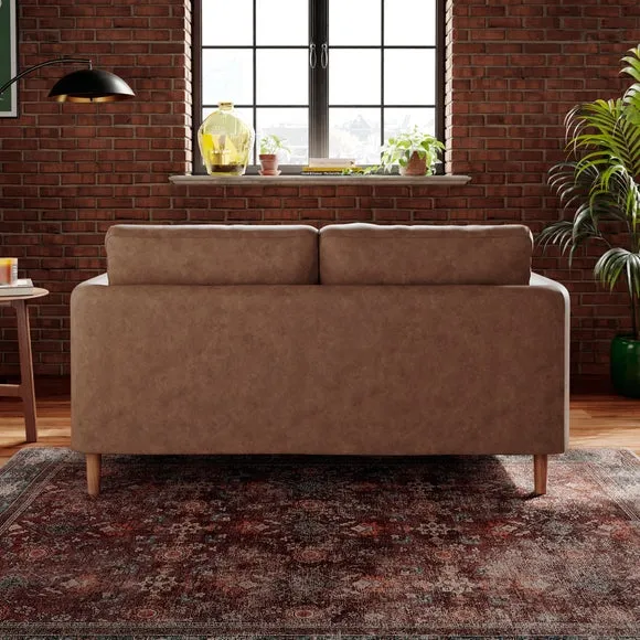Max Soft Faux Leather 2 Seater Sofa 2