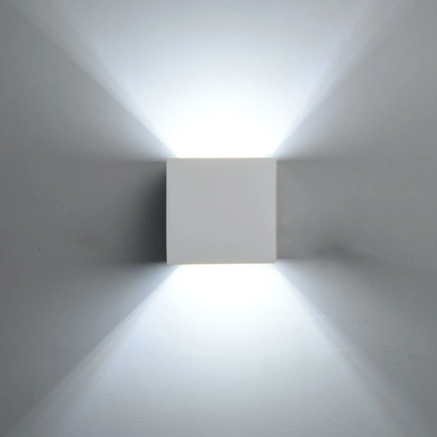 First Choice Lighting Minori - White G9 Plaster Wall Light 6